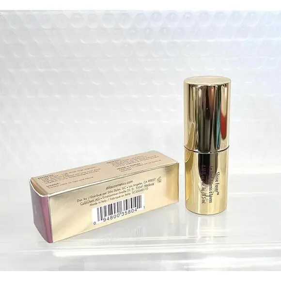 Stila Shine Fever Lip Vinyl Liquid Lipstick - TURBO 0.18oz Full Size New In Box - Picture 2 of 6